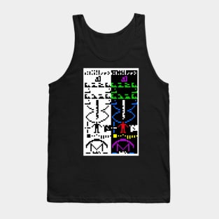 The Arecibo Message Colour Tank Top